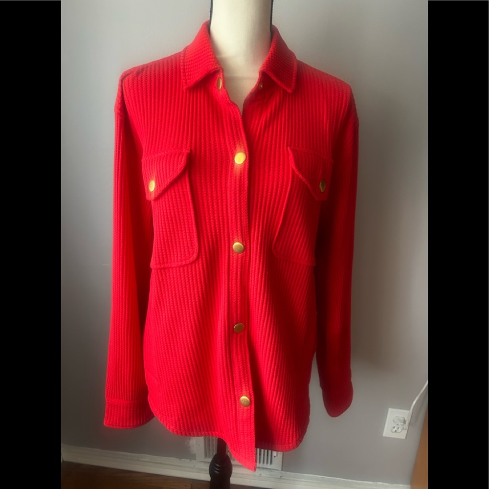 J.Crew shirt jacket.